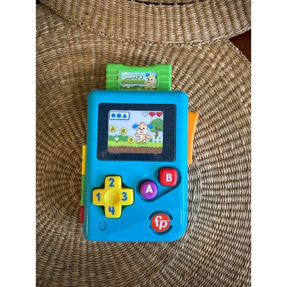 Fisher-Price Laugh & Learn Game & Learn Handheld - Picture 1 of 9